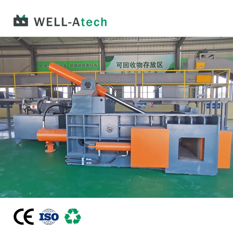 Hydraulic UBC Metal Baler for Scrap Aluminum, Can, Steel & Industrial Metal Shaving Machine