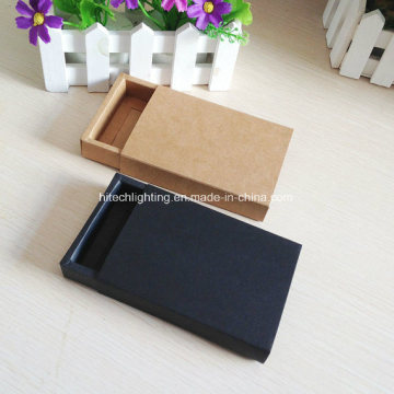 Kraft Darawer Black Paper Bank Packaging Cardboard Boxes