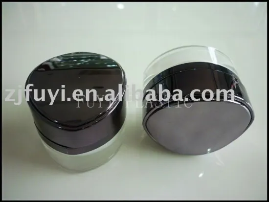 Eye Shaped Acrylic Cosmetic Container, Acrylic Cream Jars