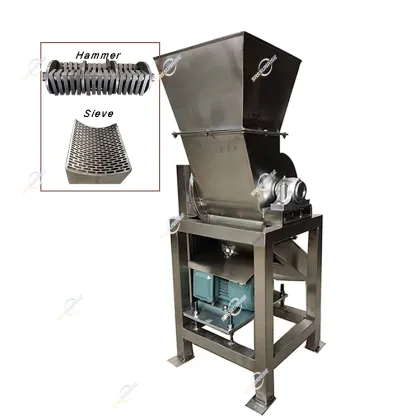 Industrial Mill Crushing Machine for Apples, Avocados, Pears, and Olives