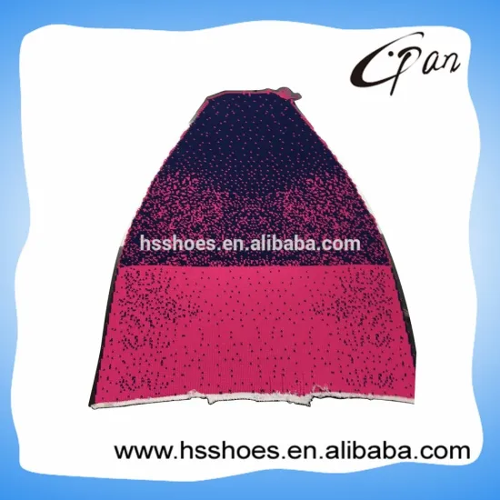 Flying fabric upper for sports shoes