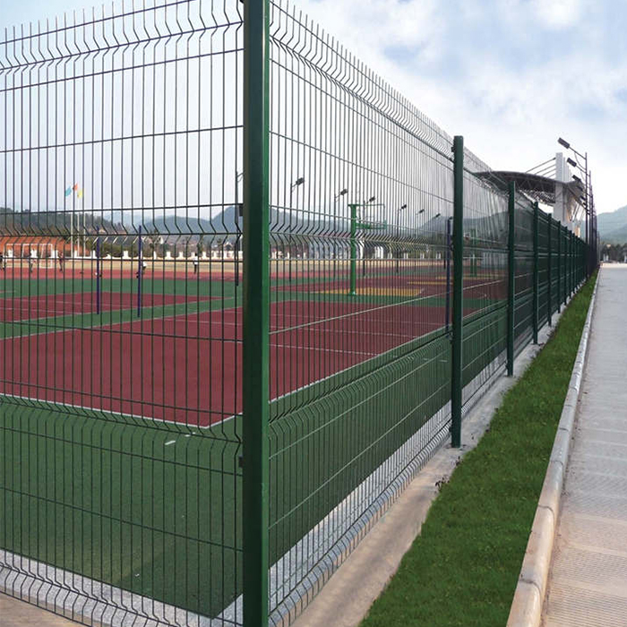 3D Triangle Welded Wire Mesh Garden Fence Panel