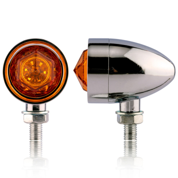 3 su 1 segnali di svolta a LED in moto per la coda del freno per Harley Chopper Bobber Cafe Racer