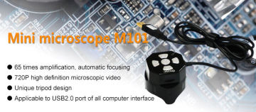 Usb Electronical Mini Digital Microscope Hd720p Video With Automatic White Balance