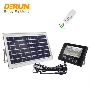 Lumière inondable solaire LED avec télécommande - 10W-100W étanche pour les jardins et l'extérieur