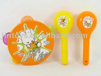 Plastic Toy, Musical Instrument Set(2in1),Many Design for Choice
