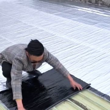 Self-Adhesive Asphalt Waterproof Film with Roofing Aluminum Foil Surface