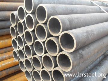 black painting  seamless round carbon steel pipe