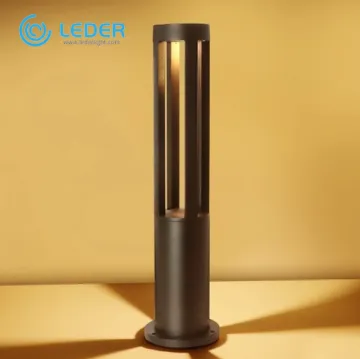 LEDER 30W Black LED Bollard Light