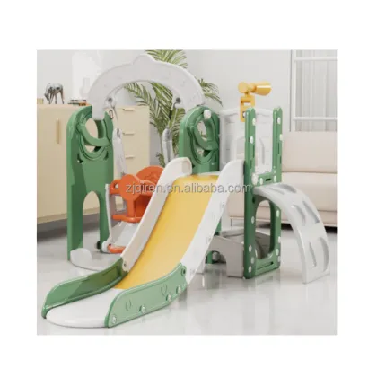Baby Indoor Slide and Swing Set - Plastic Swings & Slides for Play