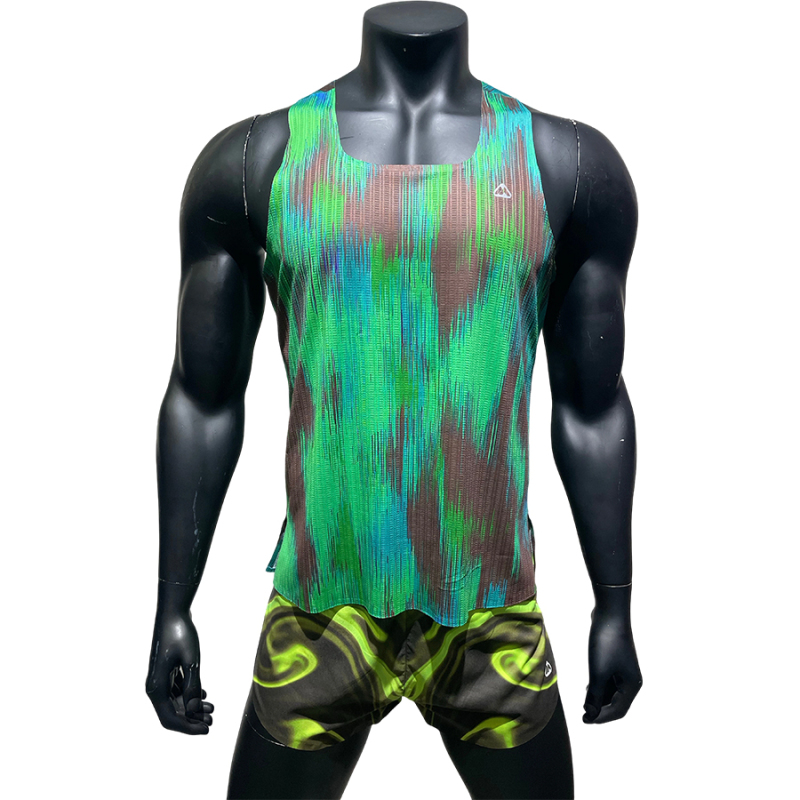 Digital Printing Running Vest Quick Dry Sports Vest Marathon Training Vest