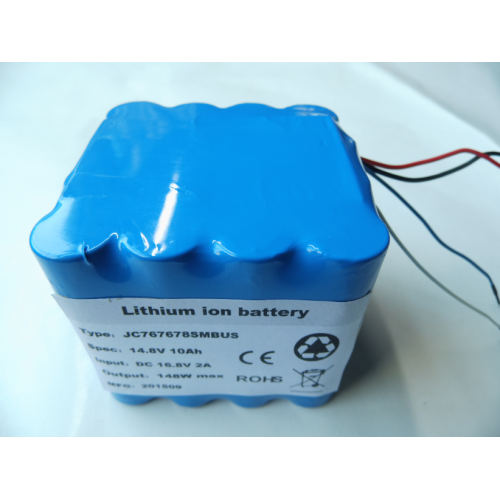 Li ion 14.8v lithium battery pack with smbus