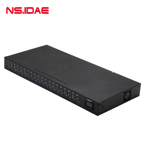 Multi-port intelligent with light 200WUSB charger