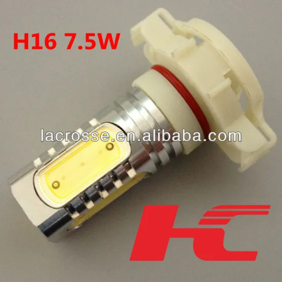 h16 5202 led car fog light 7.5W 5 faces of led High Power