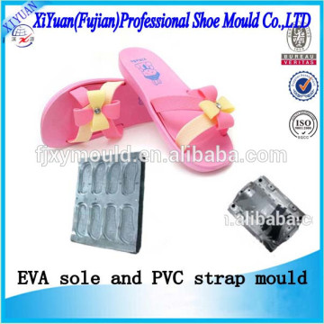 beautiful PVC shoe upper strap mold and EVA shoe sole mold