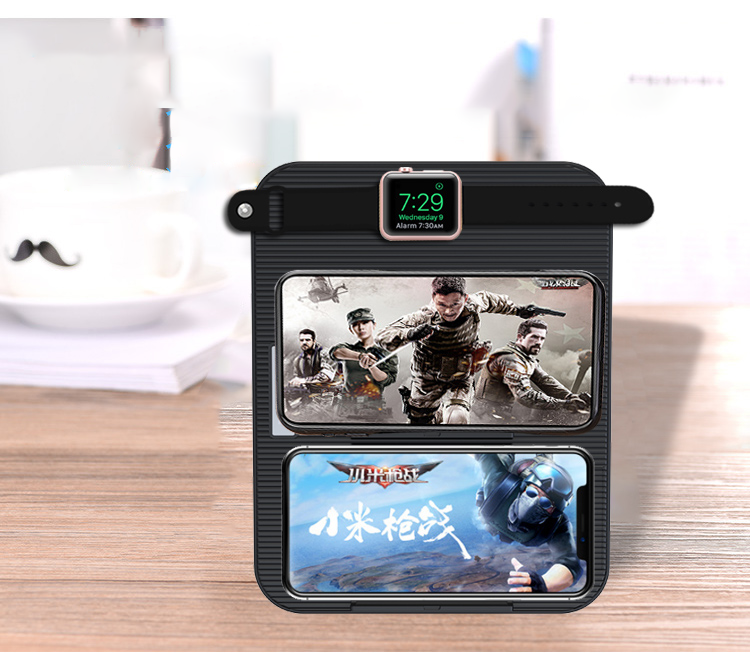 10W 3 in1 Multifunction Wireless Charger