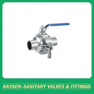 3A Sanitary Welded Non-retention Ball Valve