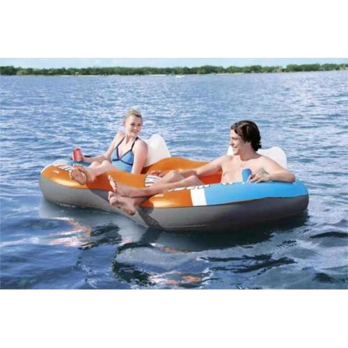 Double Round Rafting Float Inflatable River Tube