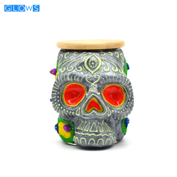Skeleton Head Glan Sirense Jar