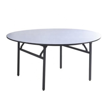 Heavy Duty 5 Ft Folding Banquet Round Table for Hotel Restaurants