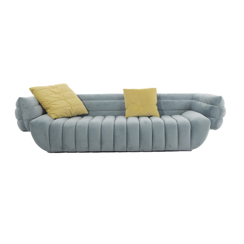 Nowoczesna sofa w dotykowym tkaninach Baxter