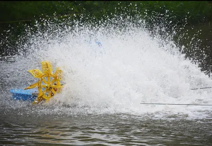 Solar Powered Catfish Pond Aerator Paddle Wheel Oxygen Pump for Aquaculture