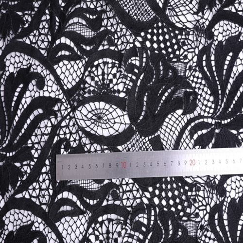 Elegant Mat Poly Milky Yarn Chemical Lace