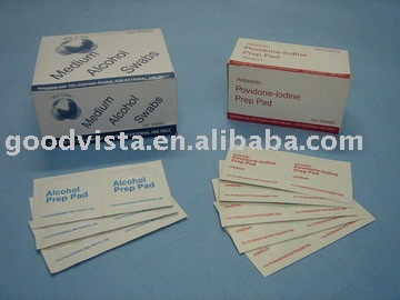 Alcohol Swabs & Povidone-Iodine Prep Pads