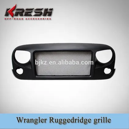 KRESH Brand 4X4 Auto wrangler plastic ruggedridge grille for wrangler JK, plastic wrangler grille