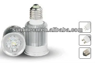 E27 Alluminum 5W LED lamp cup in LED spotlights with ROHS