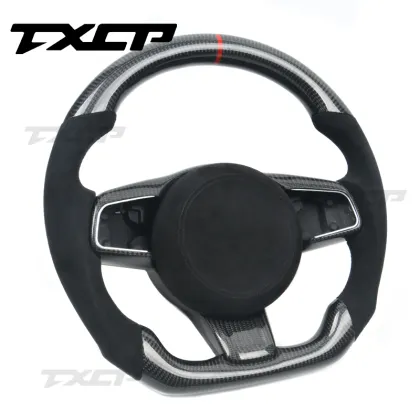 Fit For Jaguar E-PACE XE XEL XFL XJ F-TYPE XF F-PACE Ftype Carbon Fibre Steering Wheel