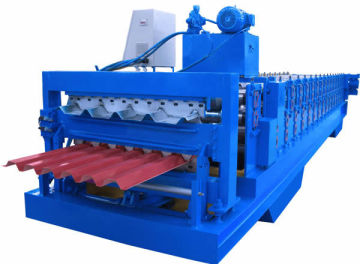 H Steel Color Steel Roll Shutter Door Forming Machine, Cold Forming Machine For Gi / Ppgi