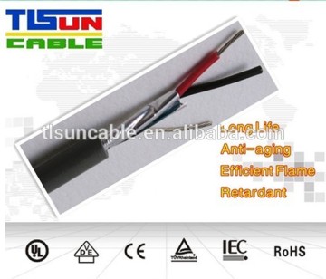 Ul2464 1PR 24AWG PVC isolated cable multicore wire