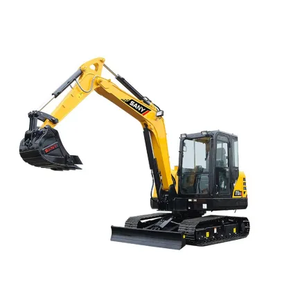 6 Tons Small Excavator SY60 - Excavator Machines and Earth Moving Equipment