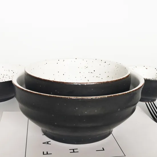 Wholesale ramen bowl  japanese bowl soup noodle ceramic ramen  bowls set for restaurant
