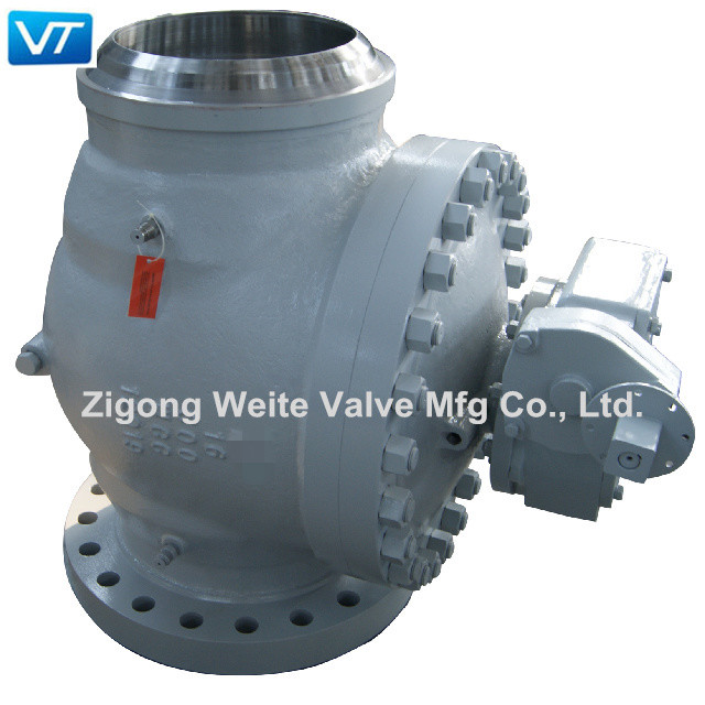 large size 16in_600lb top entry ball valve