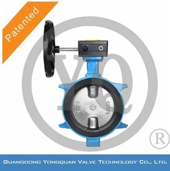 YQD371J-10/16/25Q DN 100 butterfly valve, PN 1.0/1.6/2.5 MPa,