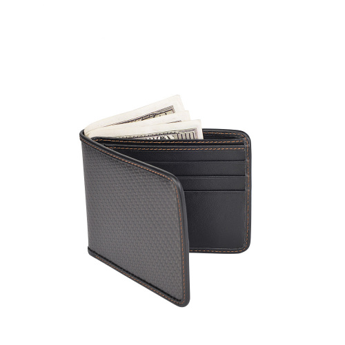 RFID-blockerande kolfiber-tunn plånbok