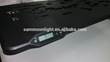 simulate sunrise sunset 120w led aquarium light with remote controller automatic operation