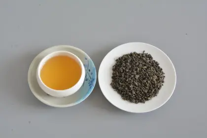 Gunpowder green tea organic tea 100% natural