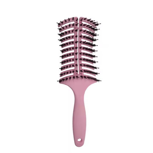 China Curved straightening n styling n detangling vent brush Factory