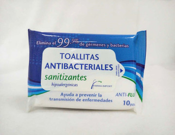 Antibacterial Hand Sanitizing Skincare Wipes