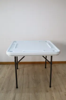 EASTOMMY Plastic Domino and Mahjong Game Table