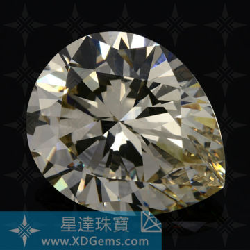 hot sale machine cut cz price for jewerly