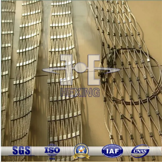 Decoration Stainless Steel Wire Rope Mesh-6