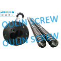 Counter-Rotating Twin Extrusion Screw Barrel for Spc Floor, Wall Board