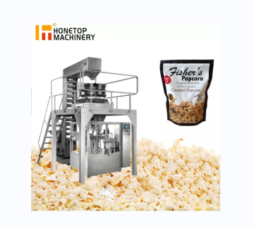 Automatische Papierbeutel Mikrowelle Popcorn -Packmaschine
