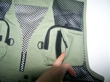 Functional Breathable Fishing Vest OEM & ODM Services