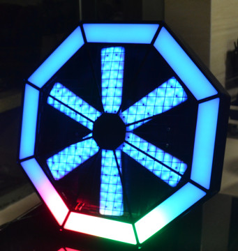 DMX RGB led wash background matrix light