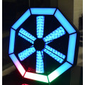 DMX LED Matris Yel Değirmeni Arka Plan Aşama Işık